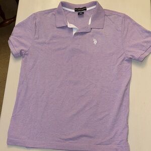 U.S. Polo Assn. Lavender Polo Shirt